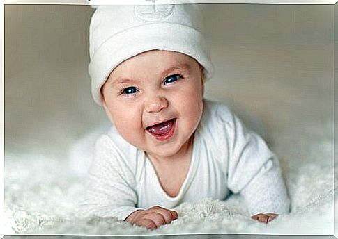 What does a baby's smile mean?