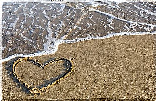 sand heart