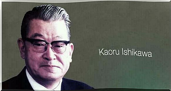 A portrait of Kaoru Ishikawa, creator of the idea of ​​the Ishikawa diagram