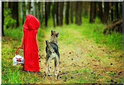 Why is Little Red Riding Hood's wolf not mean?